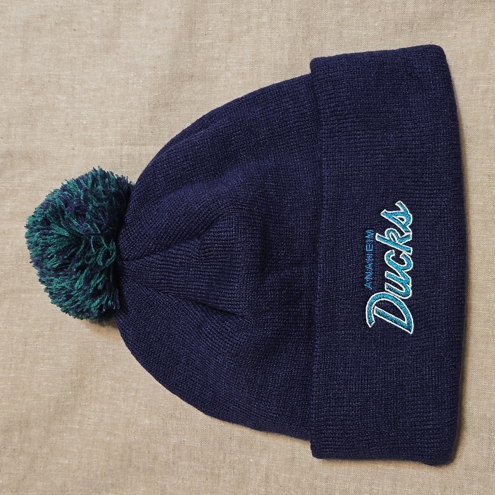 NHL Anaheim Ducks Pom Beanie